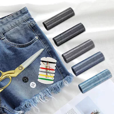 Buy 1Roll DIY Iron On Denim Fabric Patches For Clothing Jeans Repair Sewing Patch • 3.35£