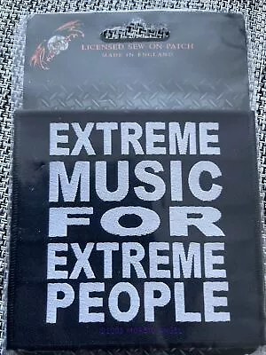 Buy Morbid Angel - Extreme Music  SEW ON PATCH OFFICIAL BAND MERCH • 2.99£
