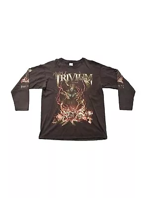Buy Trivium 3/4 Sleeve T-shirt Men's Medium 2012 European Tour Official Merchandise • 39.51£