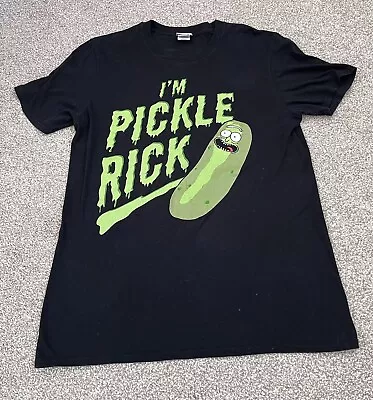 Buy Official Rick And Morty - Pickle Rick T-shirt Medium Black • 2.50£