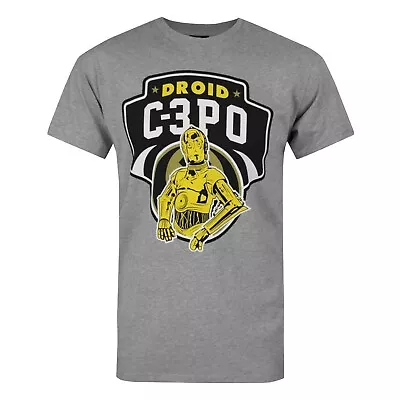Buy Star Wars Mens C-3PO Droids T-Shirt NS6327 • 19.17£