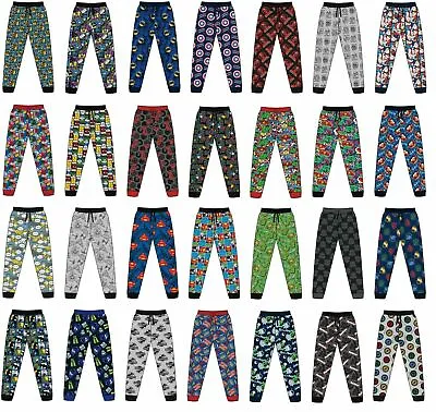 Buy Mens Lounge Pants Nightwear Licensed Character Pyjama Bottom Marvel S M L XL** • 10.90£