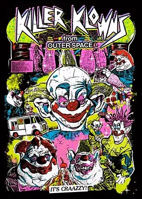 Buy Killer Klowns From Outer Space C To Order White Gildan  T Shirt S To 3 Xl DTG • 16£
