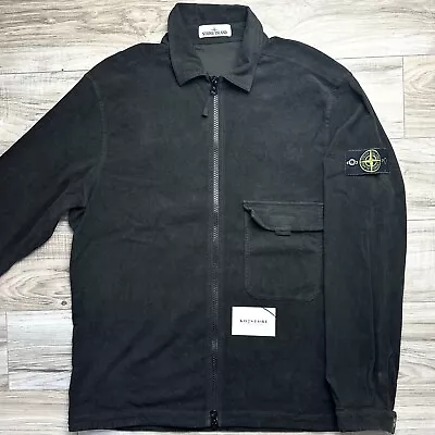 Buy STONE ISLAND Badge Overshirt/Jacket XL • 185£