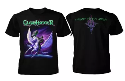 Buy  Gloryhammer - Fly Away T-Shirt-L #152750 • 19.39£