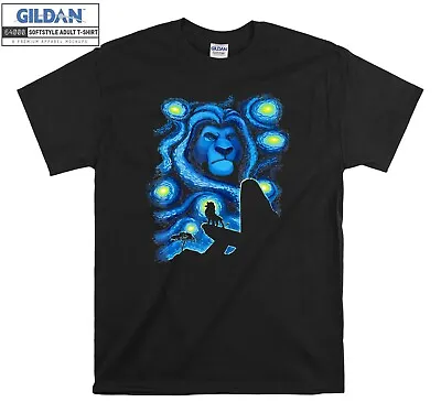 Buy Scar The Lion King Blue Art T-shirt Gift Hoodie T Shirt Men Women Unisex 7183 • 12.95£