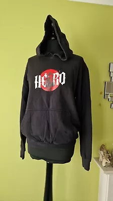 Buy Marso Merchandise Hero Hoodie. Black. Red And White. Mens Medium • 14.99£