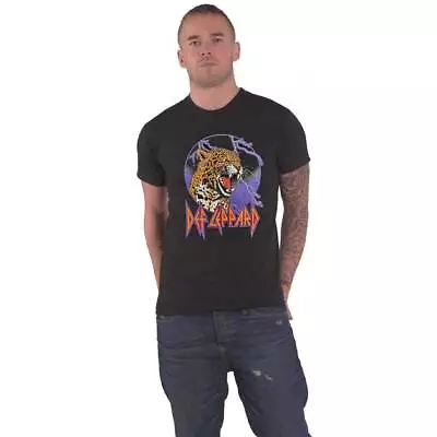 Buy Def Leppard Lightning Leopard T Shirt • 17.95£