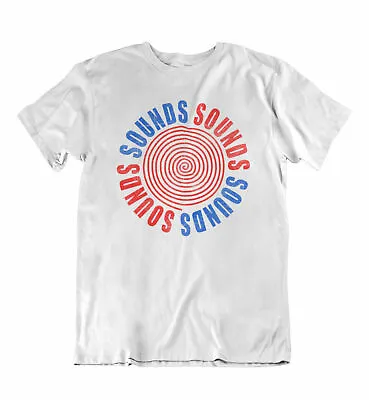 Buy Mens Sounds Sherbert ORGANIC T-Shirt Music As Worn By Kurt Cobain Nirvana Grunge • 10.02£