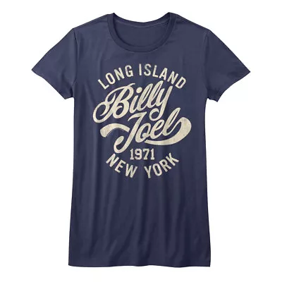 Buy Billy Joel Long Island New York Women's T Shirt Pop Music Concert Tour Merch Top • 25.56£