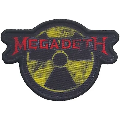 Buy MEGADETH Patch: HAZARD LOGO Printed Patch: Vic Official Lic Merch Fan Gift £pb • 4.25£