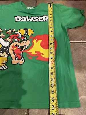 Buy Bowser Super Mario Youth T-shirt Size 14 Preowned  • 7.87£