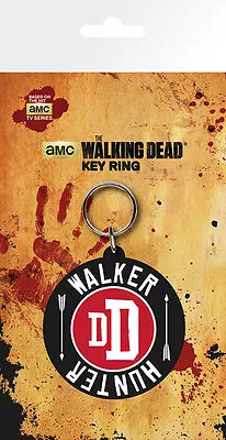 Buy The Walking Dead Daryl Dixon Walker Hunter Rubber Keyring New Official Merch • 2.99£
