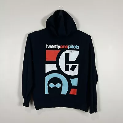 Buy Twenty One Pilots Vessel Top Full Zip Hoodie Jumper Sweatshirt Mens Medium M • 37.94£