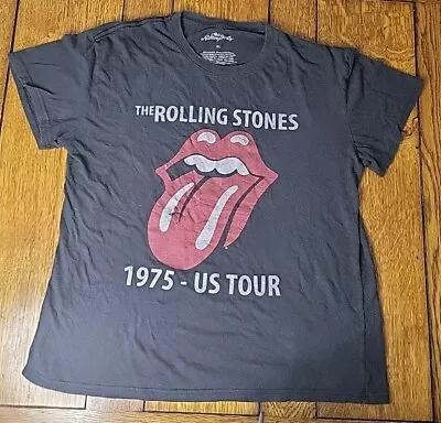 Buy The Rolling Stones T-Shirt Womens Small XL Short Sleeve Tongue Graphic Black Red • 12£