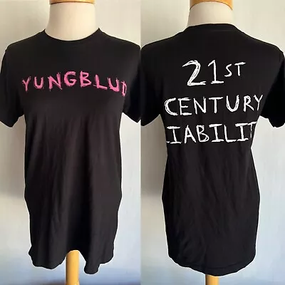 Buy YUNGBLUD (2019)  Official Unisex  21st Century Liability  Band T-Shirt Sz Small • 17.99£