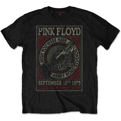 Buy Pink Floyd Wish You Were Here Abbey Road Official Tee T-Shirt Mens • 15.99£