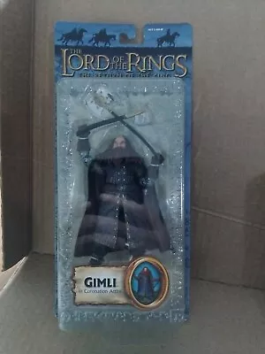 Buy Lord Of The Rings Gimli In Coronation Attire Toy Biz Figure Return King Series • 20£