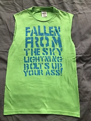 Buy Fallen From The Sky Sleeveless Shirt Small Rise Against New Found Glory MTV 182 • 15.36£