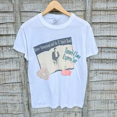 Buy Vintage 80s Bruce Springsteen Tunnel Of Love Single Stitch Band T Shirt 1988 • 99.99£