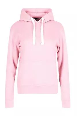 Buy Womens Hoodies Ladies Long Sleeve Fleece Knit Side Pockets Jumper Top Sweatshirt • 8.99£