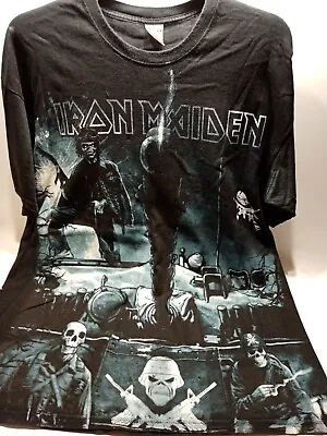 Buy Iron Maiden A Matter Of Life And Death T Shirt Black XL • 35£