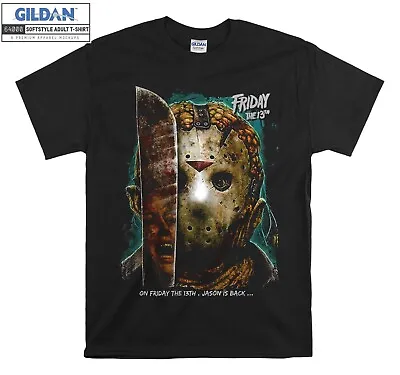 Buy Friday The 13th Machete Killer T-shirt Gift Hoodie Tshirt Men Women Unisex E588 • 11.99£