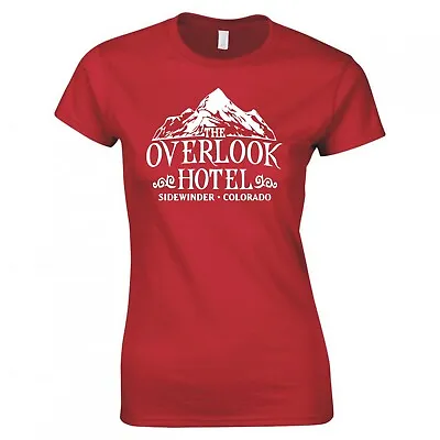 Buy Inspired By The Shining  The Overlook Hotel  Ladies Skinny Fit T-shirt • 12.99£