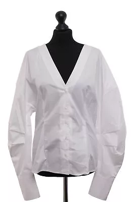 Buy Anine Bing Women's Blouse A-07-2178-3381.4oz White Long Cotton New • 144.44£
