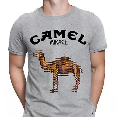 Buy Camel Mirage Album Poster Rock Music Band Retro Vintage Mens T-Shirts Top #GVE6 • 9.99£
