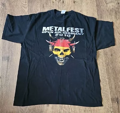Buy MetalFest Flugplatz Germany 2010 Event T Shirt Death Metal Size XL Bolt Thrower • 50£