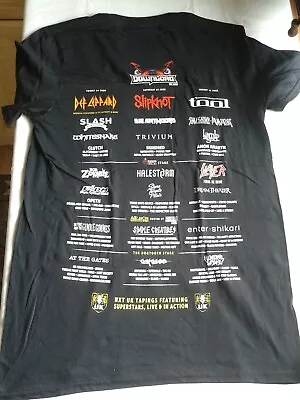 Buy Slipknot, Def Leppard - 2019. Official Concert T-Shirt. Size: Small. Unworn. • 6£