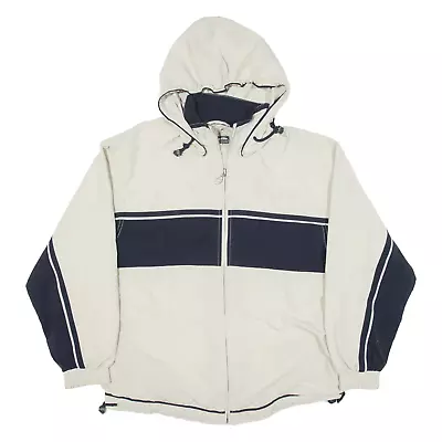 Buy LOTTO Womens Jacket Beige Hooded UK 12 • 14.99£