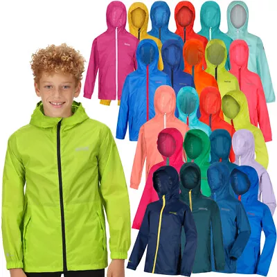 Buy Regatta Boys & Girls Pack It III Waterproof Packable Jacket • 12.97£