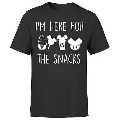 Buy Im Here For The Snacks Mens Womens Kids T Shirt Funny Tee Top#P1#OR#A • 13.49£