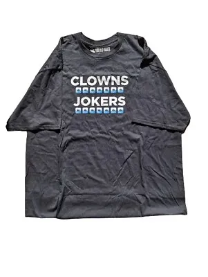 Buy Men's Clowns To The Left, Jokers To The Right T-Shirt - 2XL - Stuck N The Middle • 5.99£