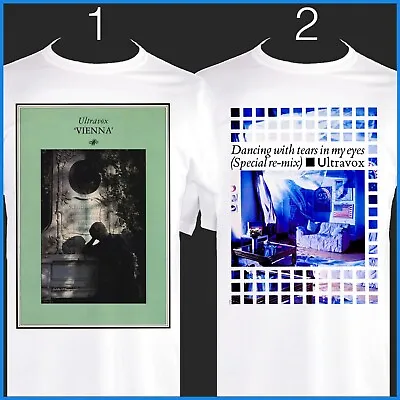 Buy Ultravox TShirt - Vienna, Dancing With Tears. Midge Ure T-shirt • 19.83£