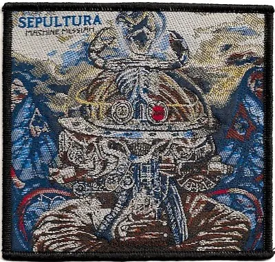Buy SEPULTURA Machine Messiah : Woven SEW-ON PATCH 100% Official Licensed Merch • 3.99£