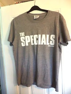 Buy NEW The Specials SKA BAND MUSIC CONCERT TOUR T Shirt M MEDIUM 42  Official GREY • 15.99£