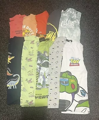Buy Boys Bundle Of T-shirts, Size 5-6 Years, Various Brands, Good Condition. • 6.50£