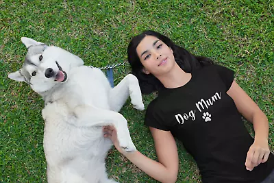 Buy Dog Mum T-Shirt Tee Top Family Dog Lover Pet Best Friend Slogan Unisex • 9.95£