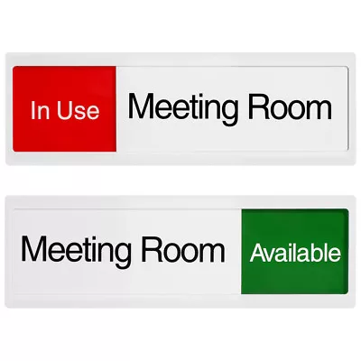 Buy  2 Count Office Signage Meeting Do Not Disturb For Occupied Door Clothing • 20.68£