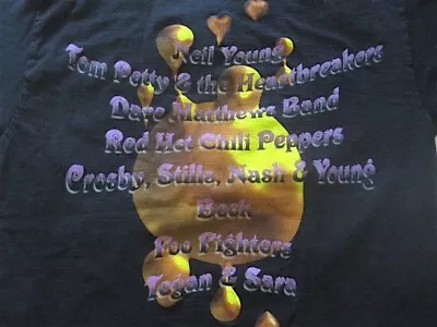 Buy Neil Young's Bridge School 2000 Concert T-Shirt, M, Tom Petty, Chili Peppers, ++ • 31.57£
