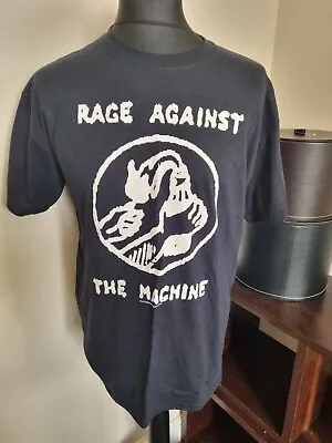 Buy Men's Rise Against The Machine Tshirt 2017 Size Xl • 19.99£