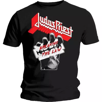 Buy Judas Priest 'Breaking The Law' Black T Shirt - NEW • 15.49£