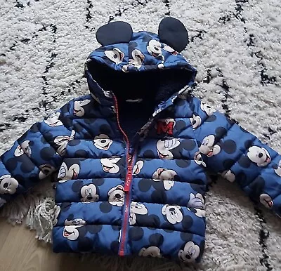 Buy Mickey Mouse Jacket 12/18mths • 3£