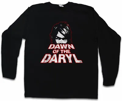 Buy DAWN OF THE DARYIL LONG SLEEVE T-SHIRT The Walking Fun Smile Zombies Brains Dead • 27.54£