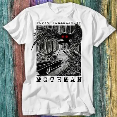 Buy Mothman Encounter Point Pleasant T Shirt Top Tee 472 • 6.70£