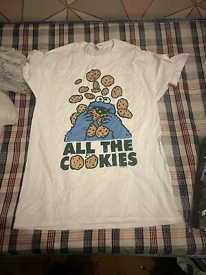 Buy Mens Cookie Monster T Shirt • 8£