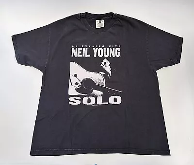 Buy RARE VINTAGE 1999 / An Evening With Neil Young Solo Concert T-SHIRT • 61.57£